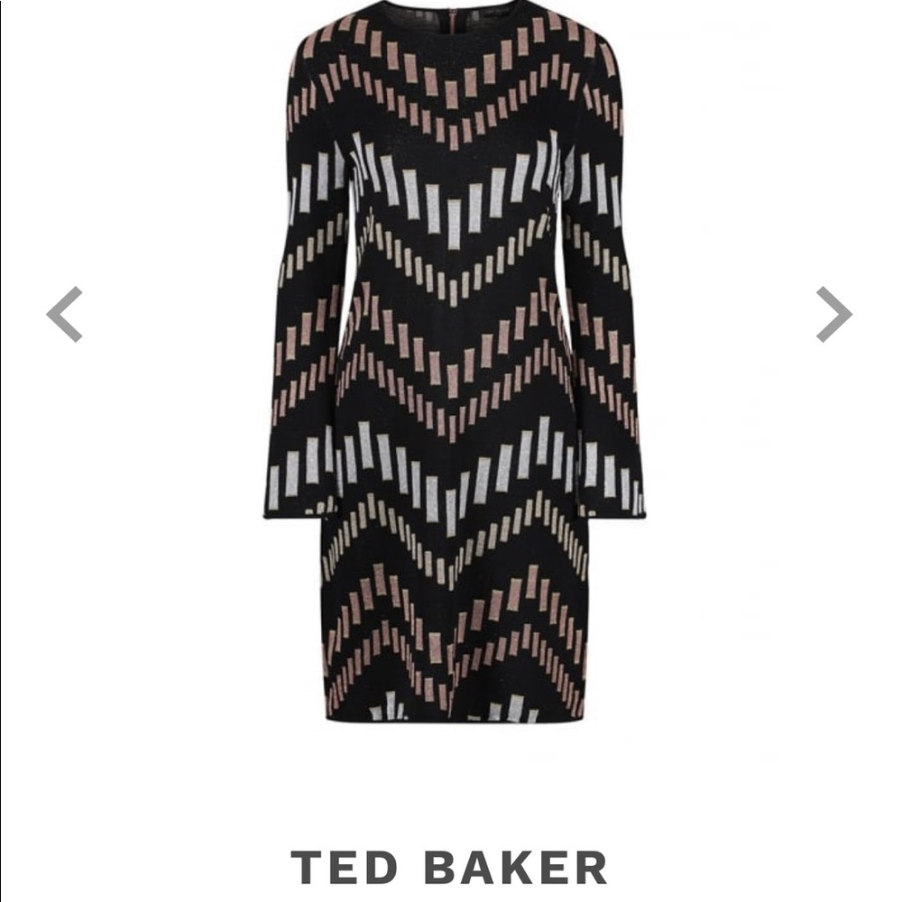 COPY - Cotton Reels Bell Sleeve Knit Dress
